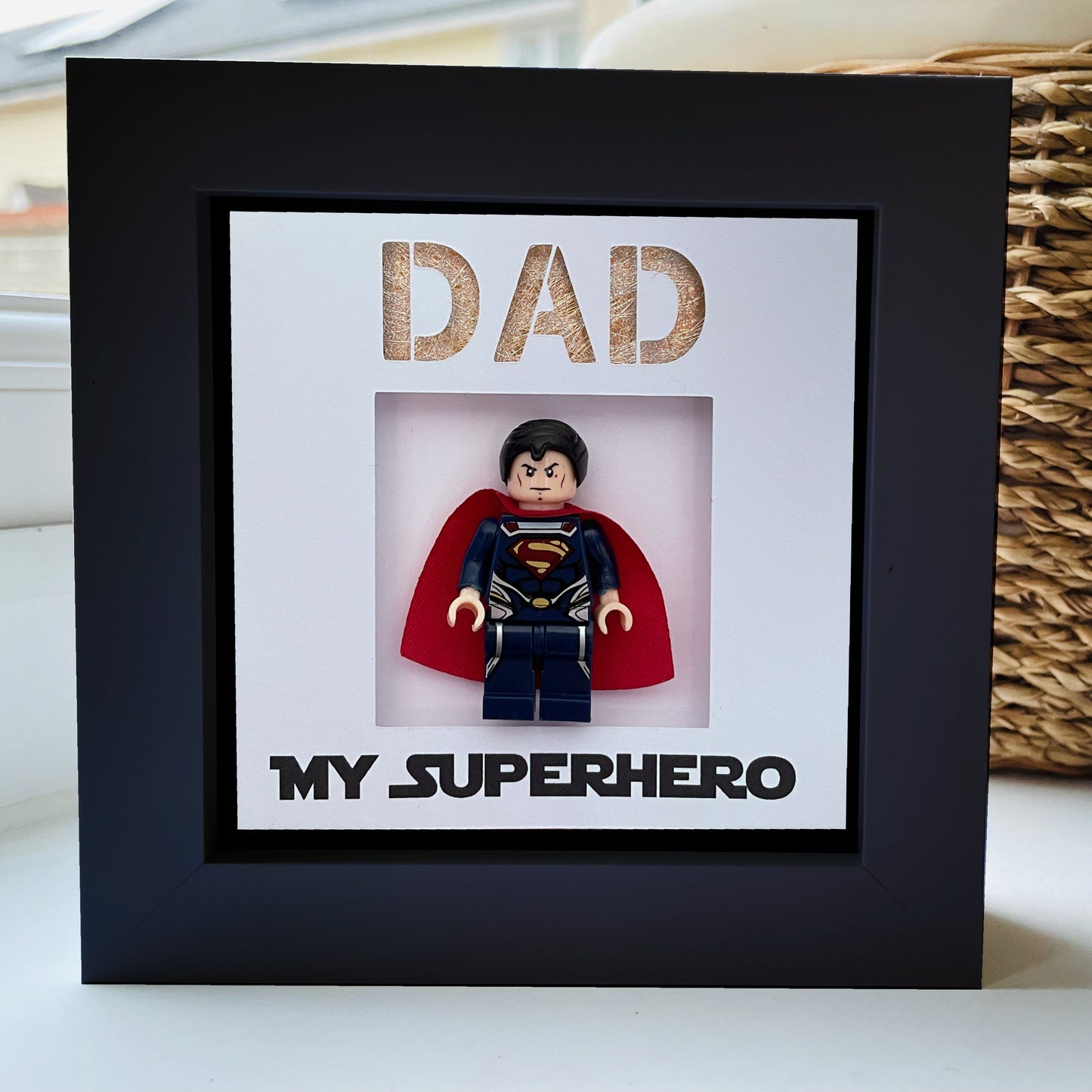 Male - Dad / Husband etc Superhero Character Miniature 1