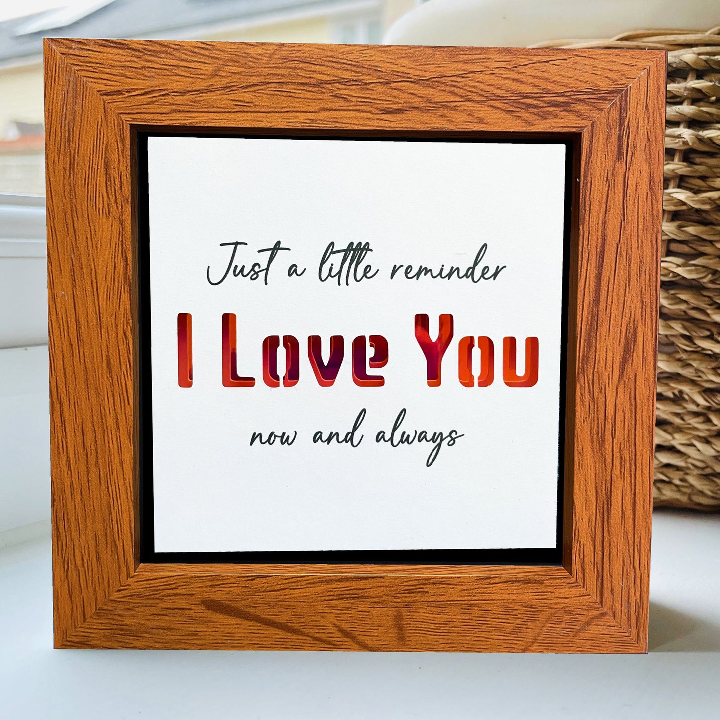 Just a little reminder, I love you 1