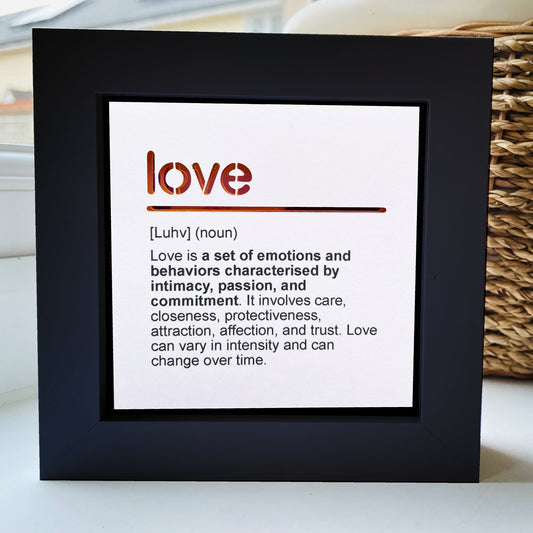 LOVE - Dictionary Quote 2