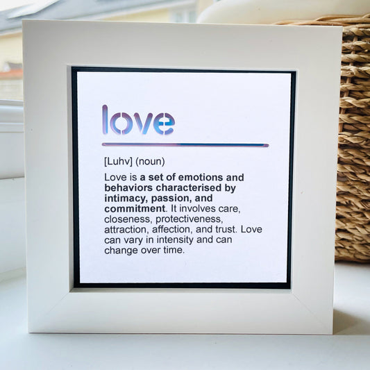 LOVE - Dictionary Quote 3