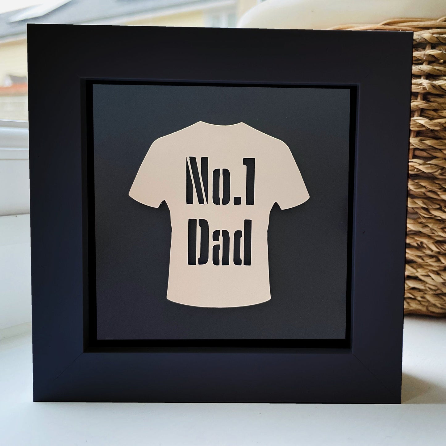 No 1 Dad Football Shirt 4