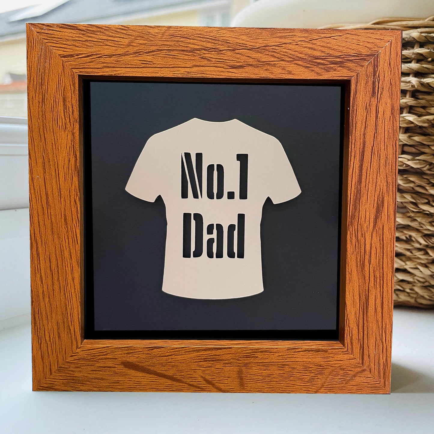 No 1 Dad Football Shirt 4
