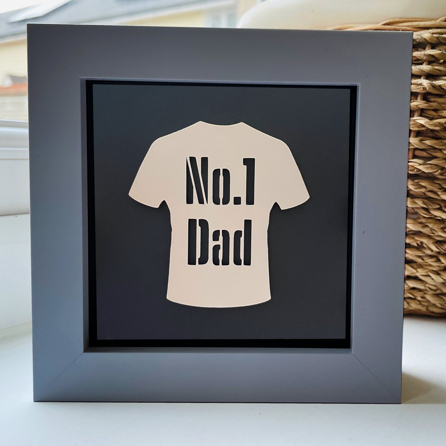 No 1 Dad Football Shirt 4
