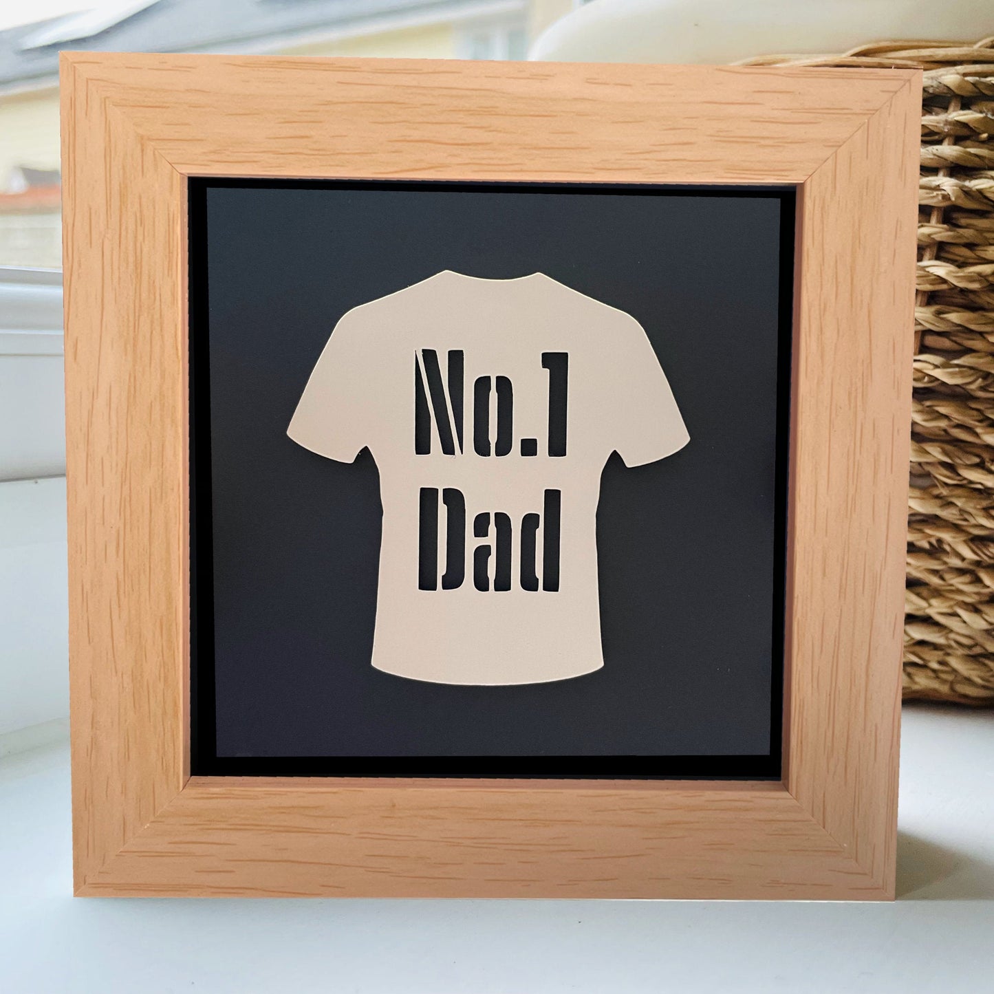 No 1 Dad Football Shirt 4
