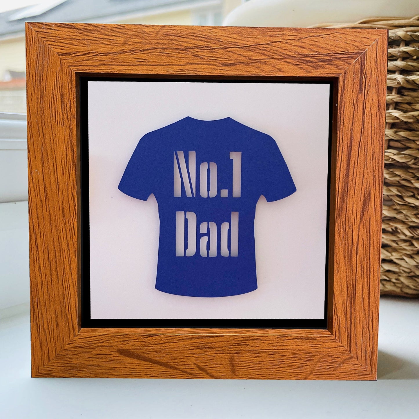 No 1 Dad Football Shirt 5