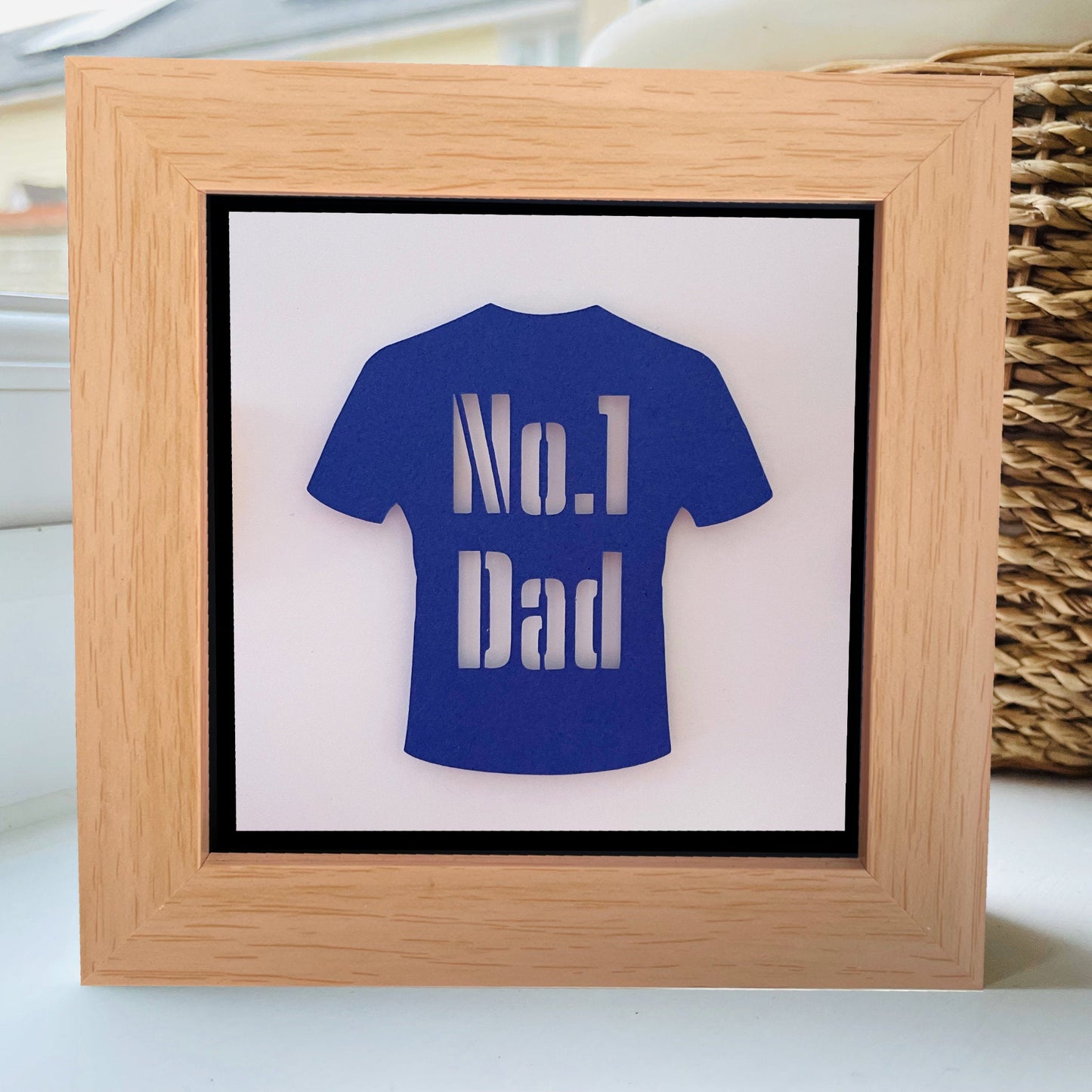 No 1 Dad Football Shirt 5