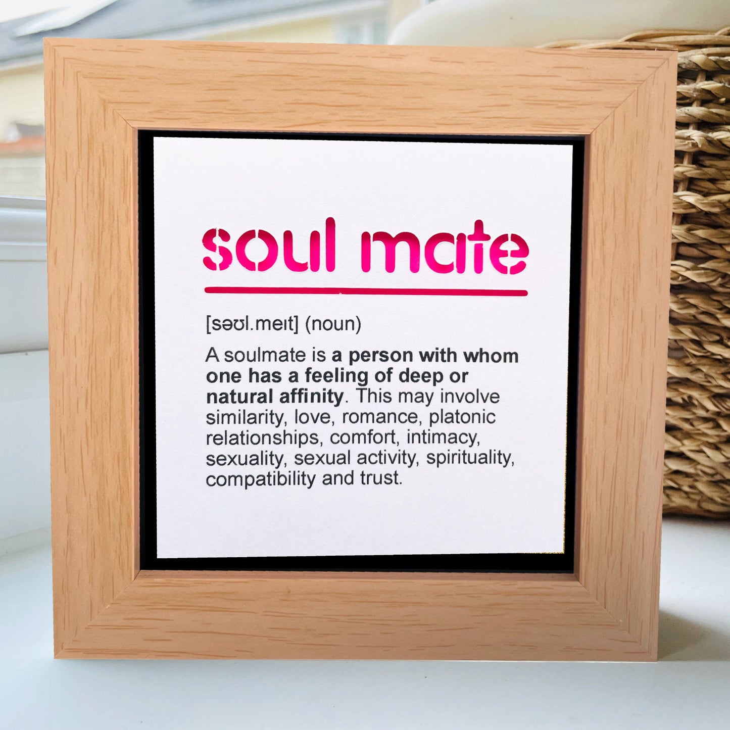 SOUL MATE - Dictionary Quote 2