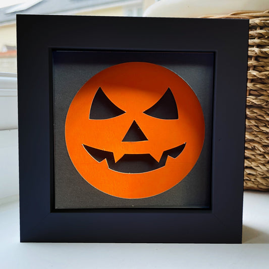 Pumpkin 4 x 4” Box Frame